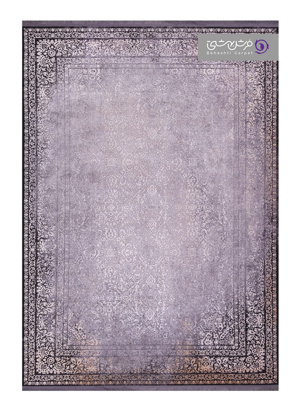 فرش طرح لاریسا فرش بهشتی کد 9011