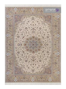 فرش طرح شاهان کد 1523 کرم