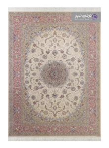 فرش طرح شاهان کد 1524 کرم