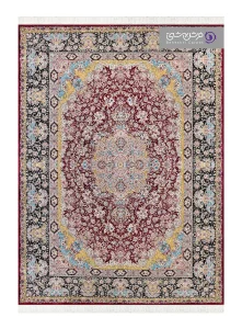 فرش طرح شاهان کد 1528 ارغوانی