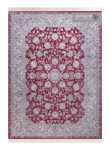 فرش طرح شاهان کد 1529 ارغوانی