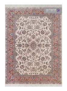 فرش طرح شاهان کد 1529 کرم چرک