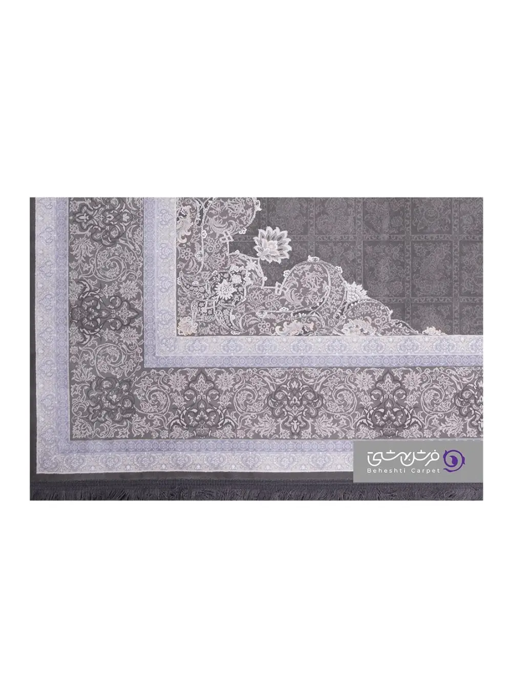 جزییات نقش فرش بهشتی طرح لیلیان کد 6003