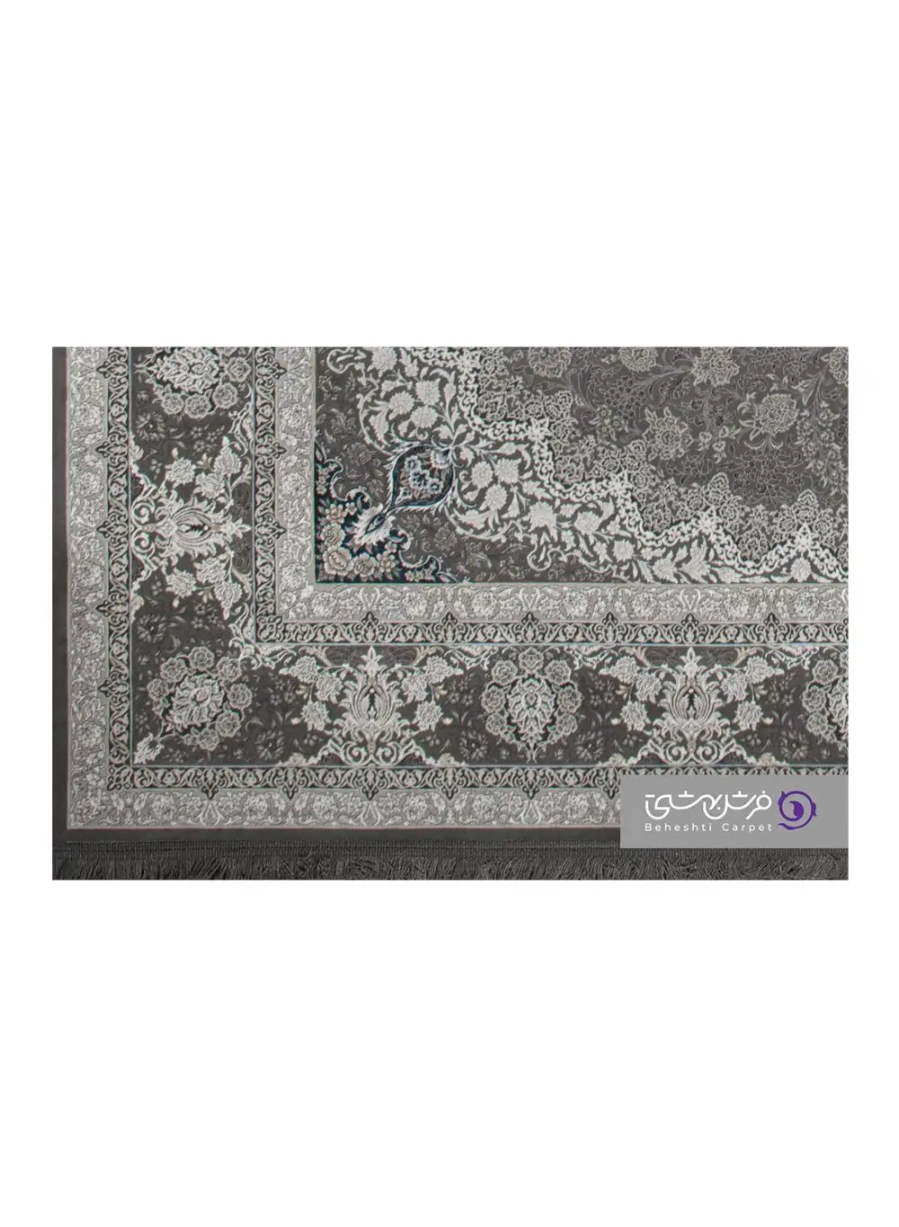 جزییات نقش فرش بهشتی طرح لیلیان کد 6008