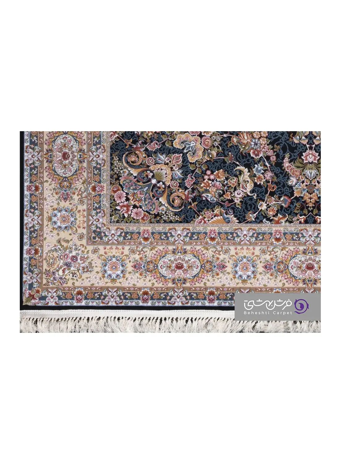 1011 d-min جزییات نقش فرش بهشتی طرح تبریز کد 1011