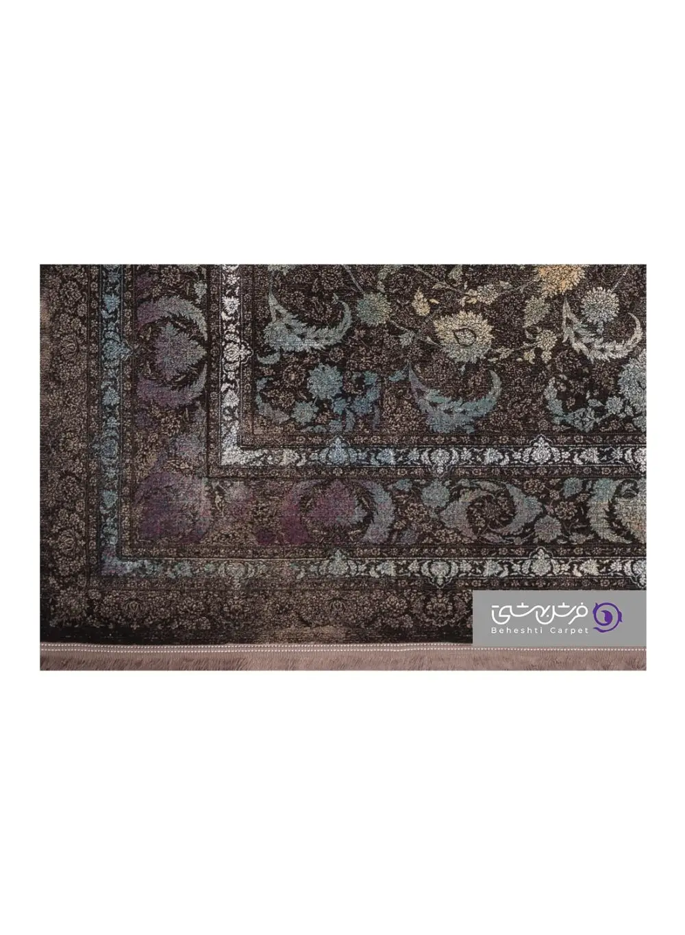 جزییات نقش جزییات نقش فرش بهشتی طرح لاوین کد 283
