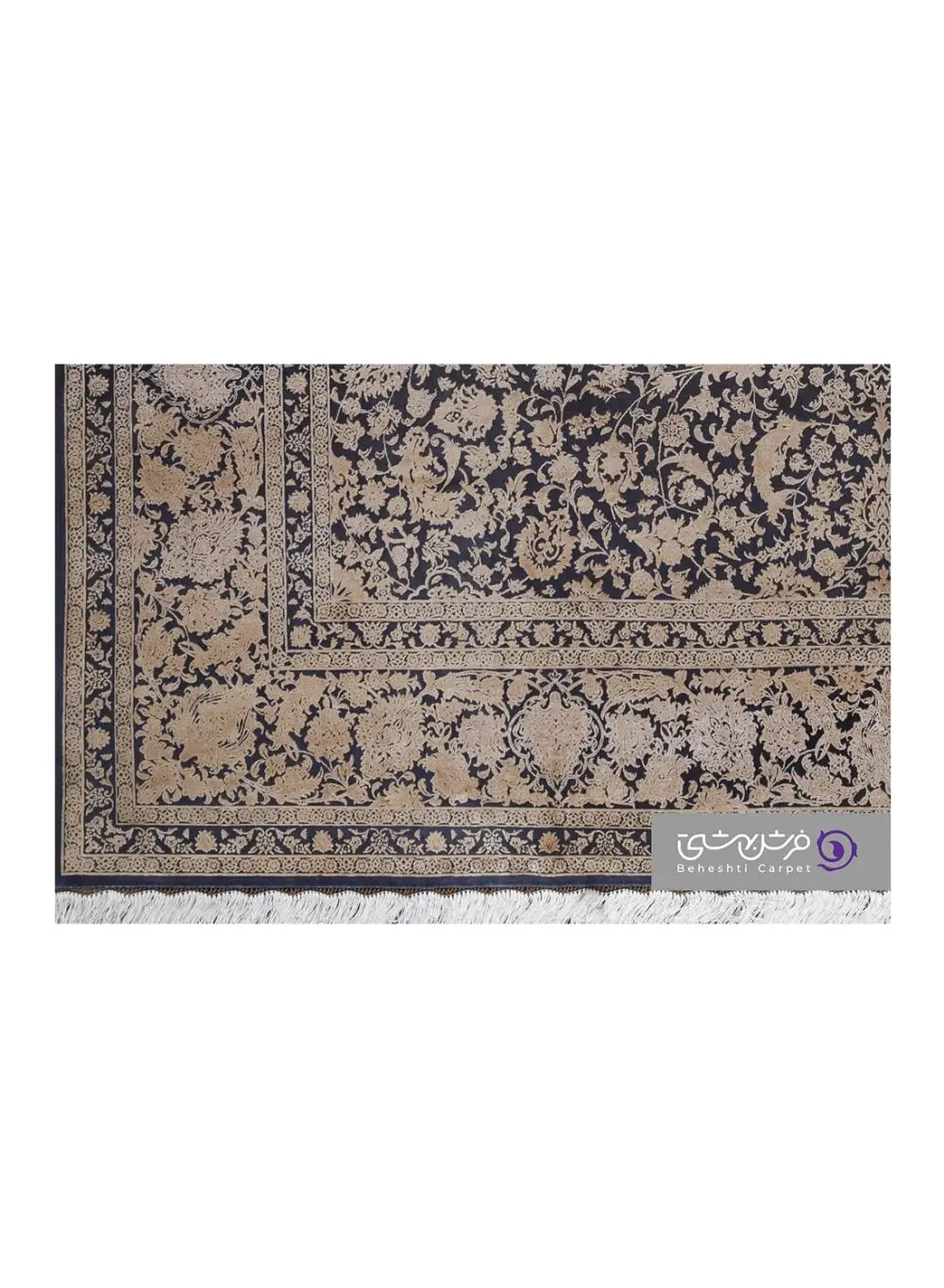 جزییات نقش فرش طرح نارسیس کد 8073
