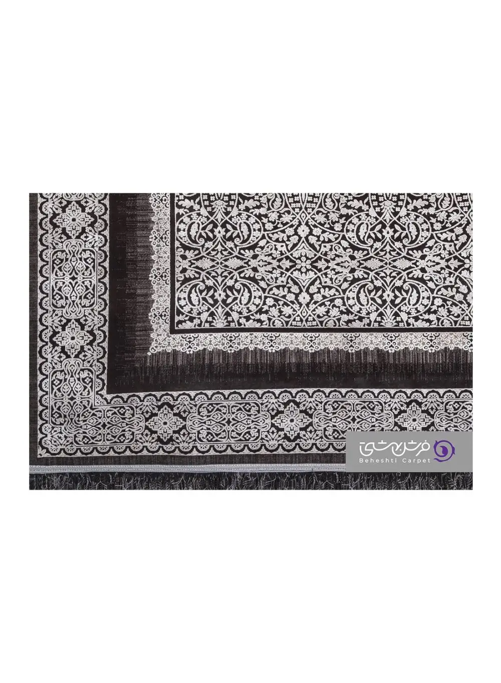 جزییات نقش فرش طرح نارسیس کد 8077