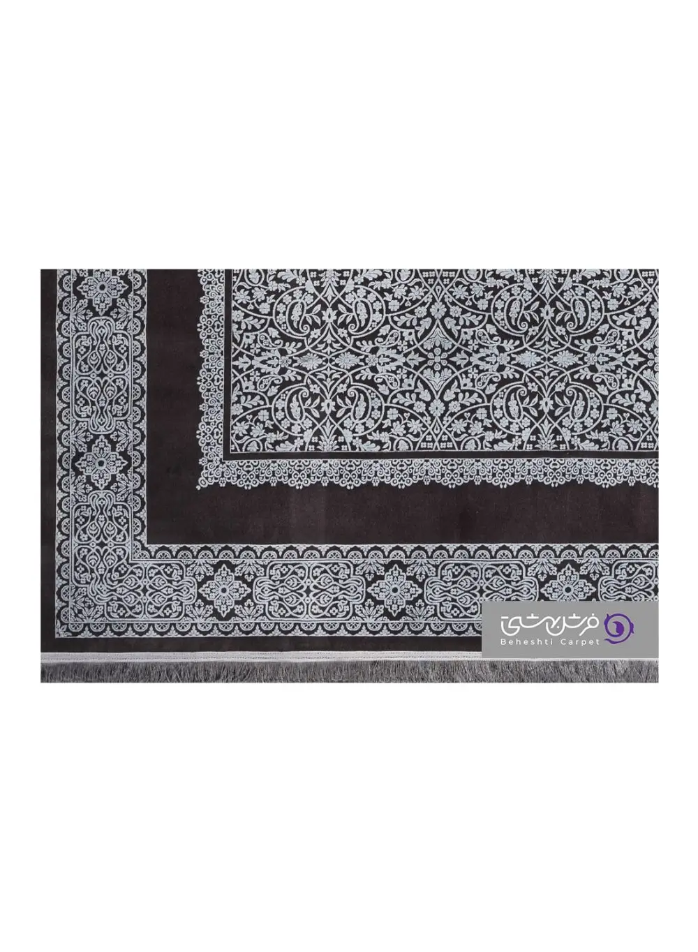 جزییات نقش فرش طرح نارسیس کد 8078