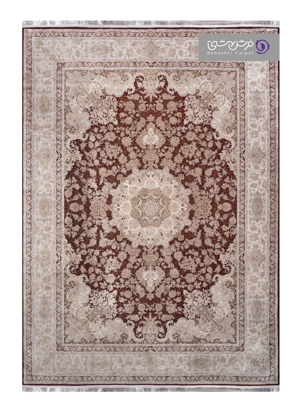 فرش طرح نارسیس کد 8303