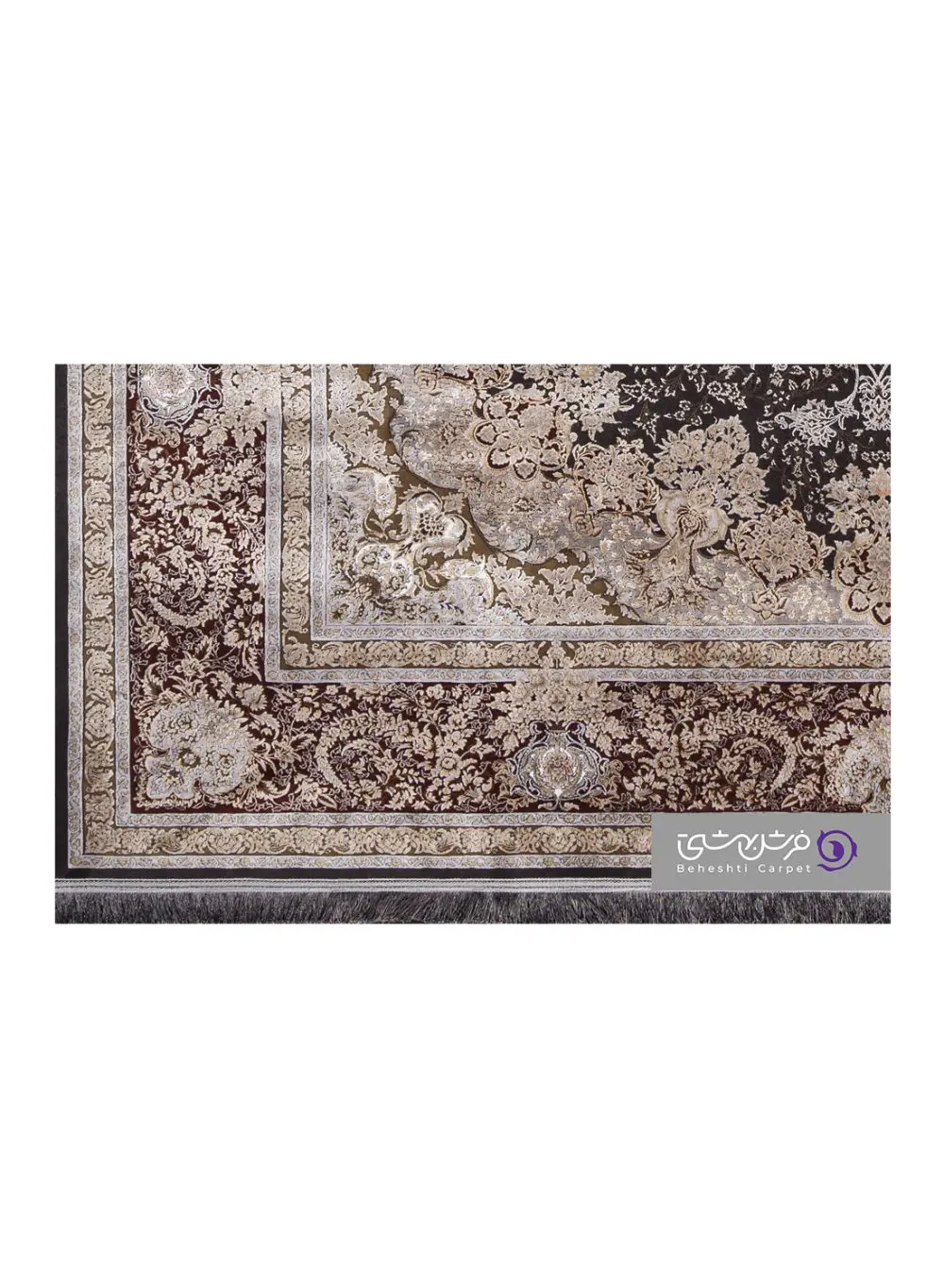 جزییات نقش فرش طرح نارسیس کد 8311