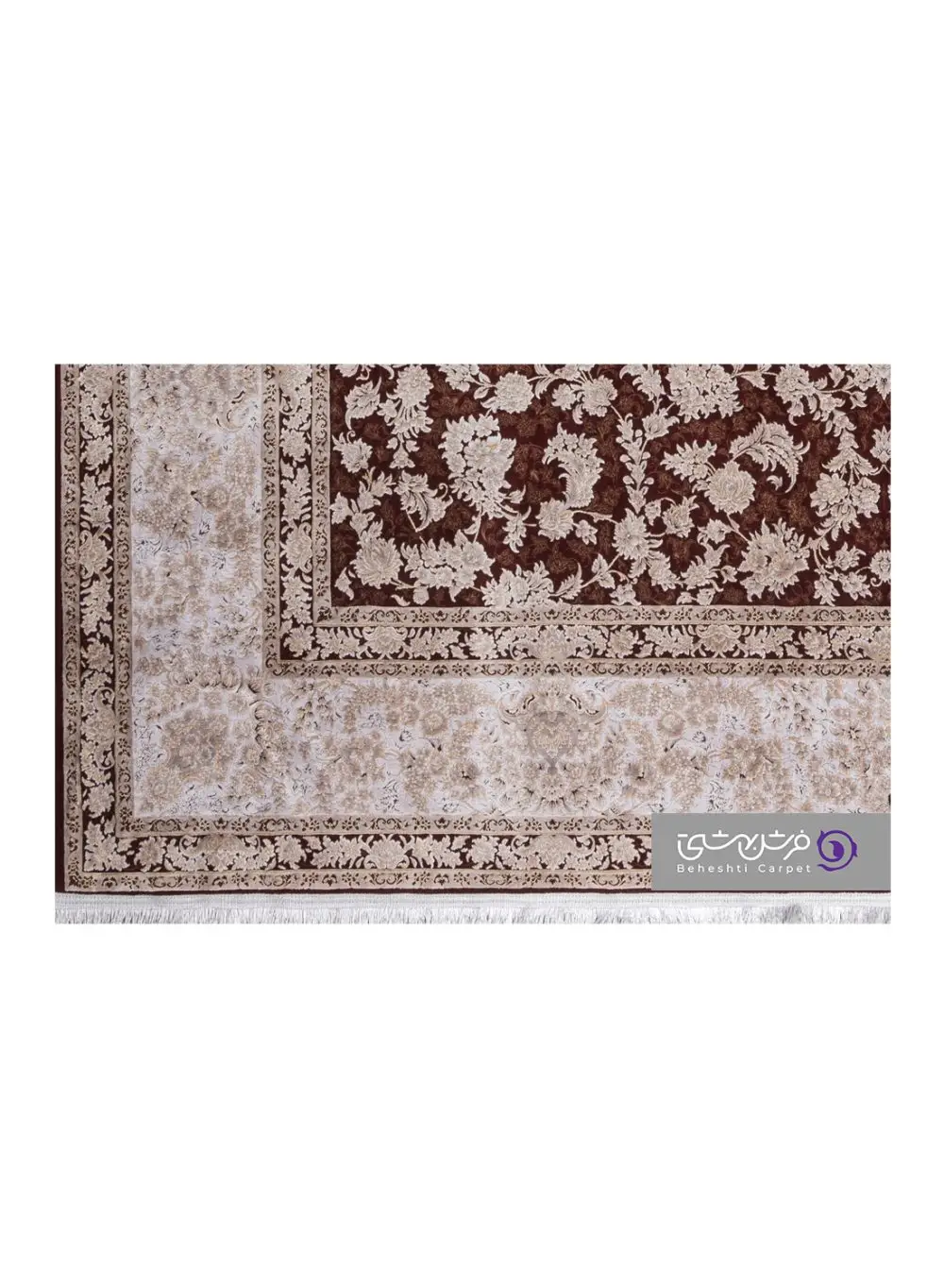 جزییات نقش فرش طرح نارسیس کد 8313