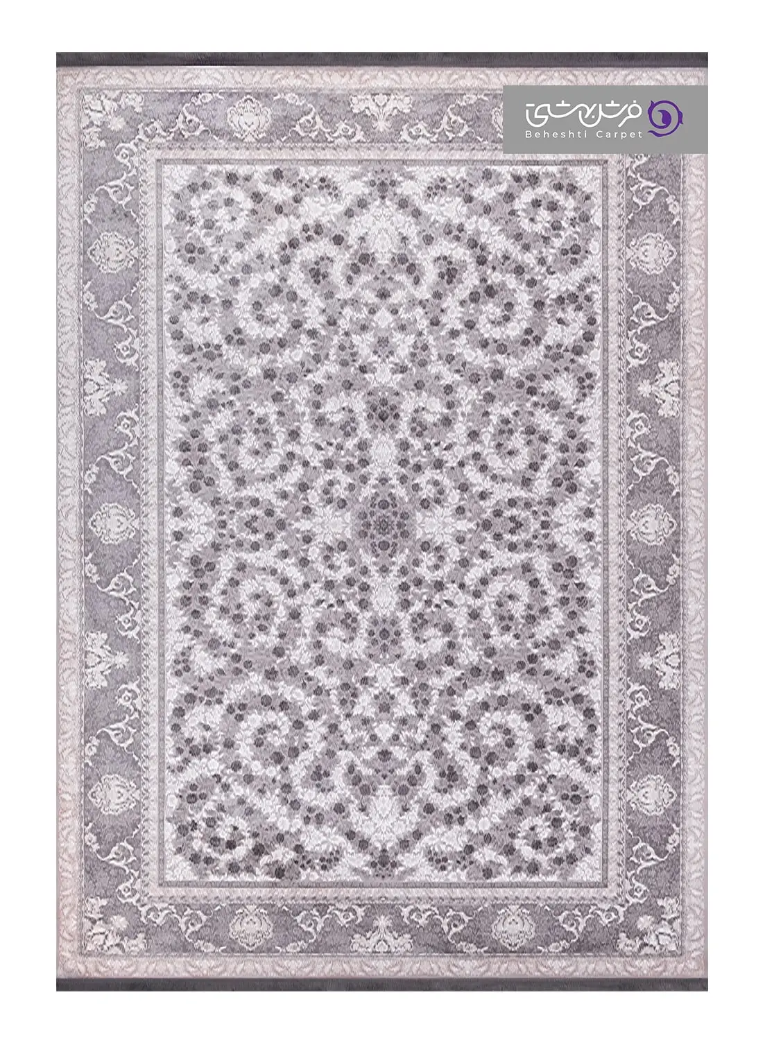 9055-min فرش بهشتی طرح لاریسا کد 9055