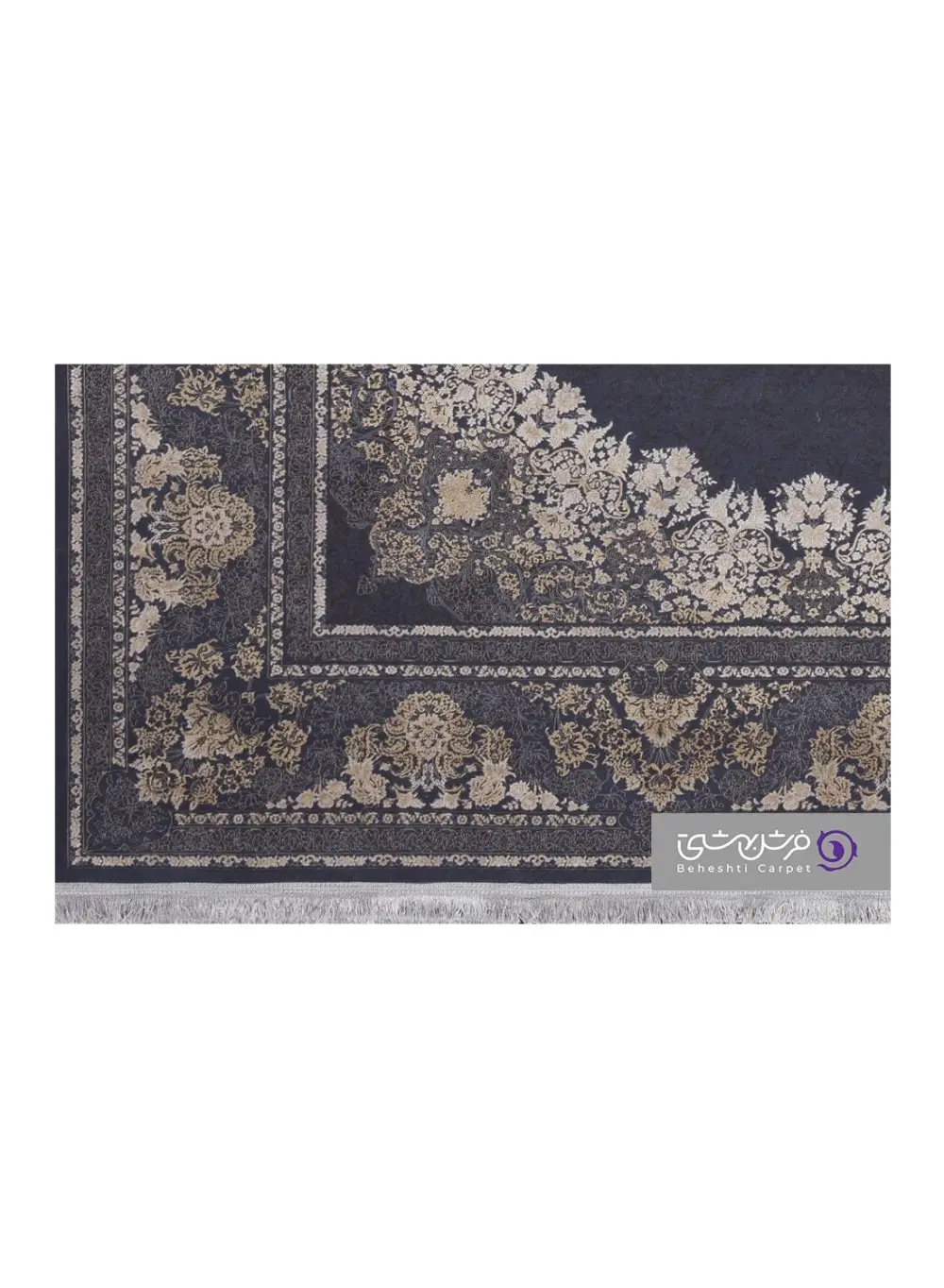 جزییات نقش فرش بهشتی طرح نارسیس کد 8049