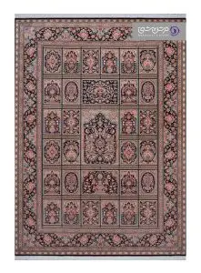 نقش فرش بهشتی طرح نگارین کد 2100