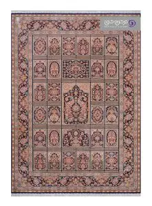 نقش فرش بهشتی طرح نگارین کد 2103