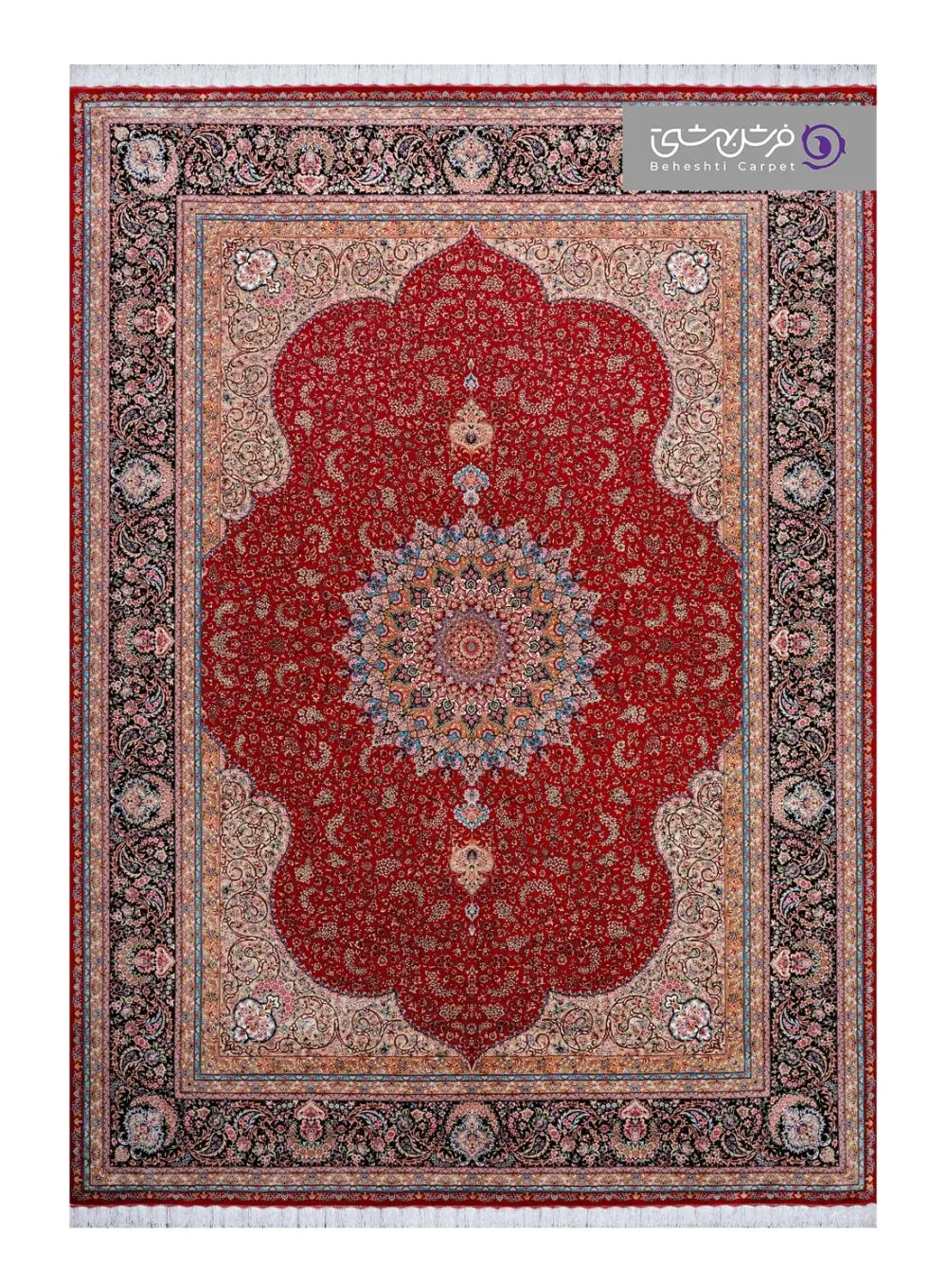 فرش کلکسیون نگارین فرش بهشتی کد 2192