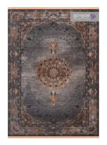 فرش طرح ویهان کد 2043 نارنجی