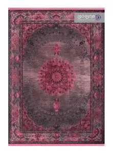 فرش طرح ویهان کد 2043 صورتی