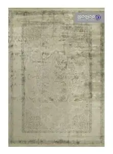 فرش طرح ویهان کد 2048 سبز روشن