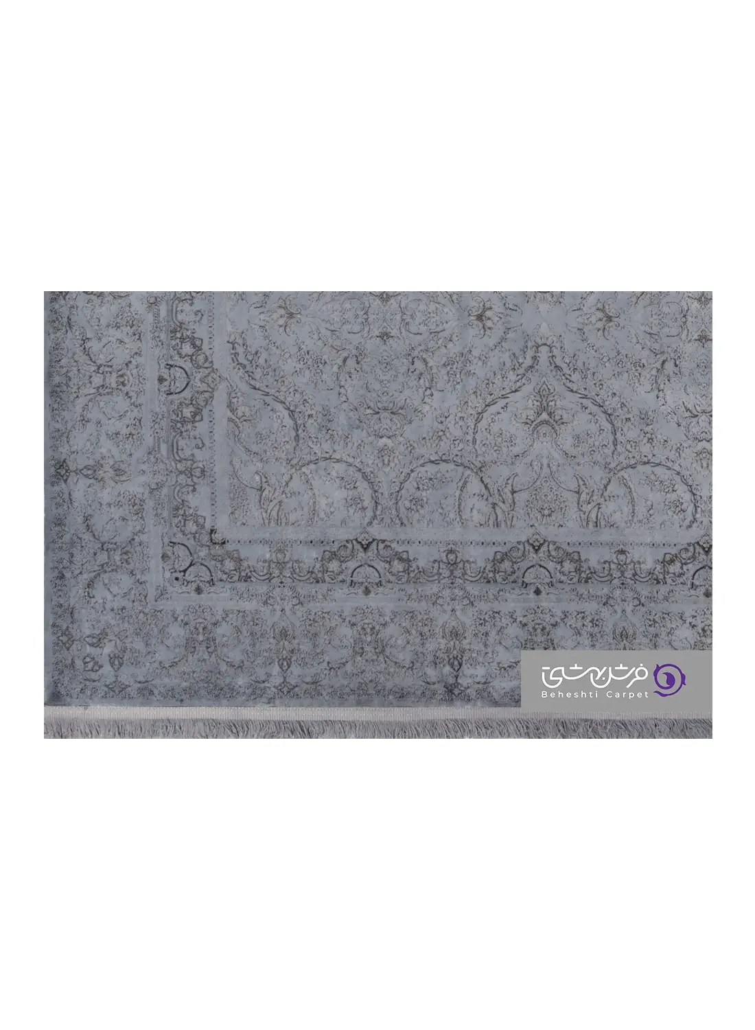 2057 noghrabi d-min جزییات نقش فرش طرح ویهان کد 2057 نقره ای