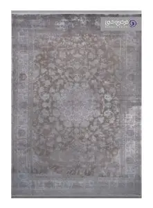 فرش طرح ویهان کد 2066 نقره آبی