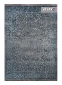 فرش طرح ویهان کد 2072 آبی فیروزه