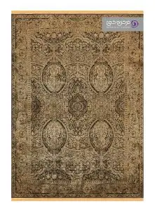 فرش طرح ویهان کد 2110 طلایی