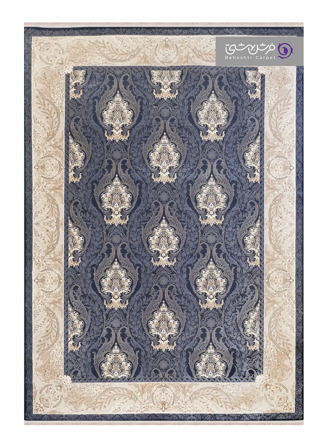 فرش طرح نائین کد 8353