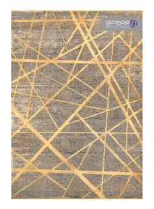 فرش طرح یونیک کد 8421 زرد