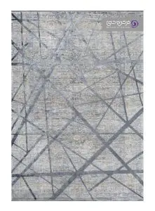 فرش طرح یونیک کد 8468 نقره ای