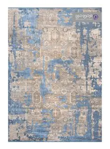 فرش طرح یونیک کد 8501 آبی