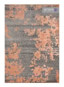 فرش طرح یونیک کد 8504 نارنجی