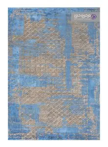 فرش طرح یونیک کد 8508 آبی