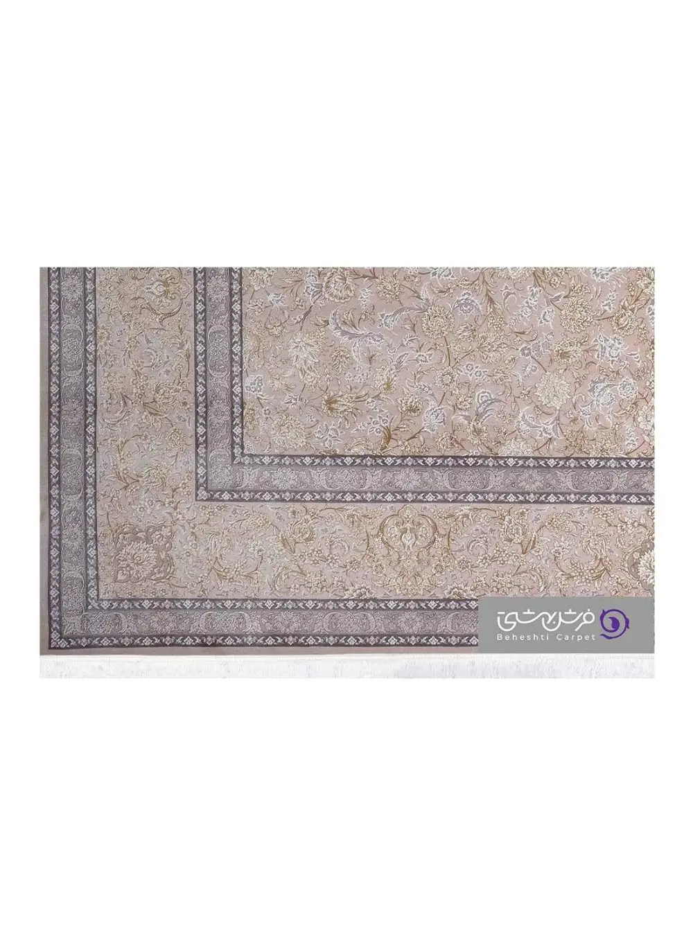 جزیات نقش فرش طرح شمس کد 4516