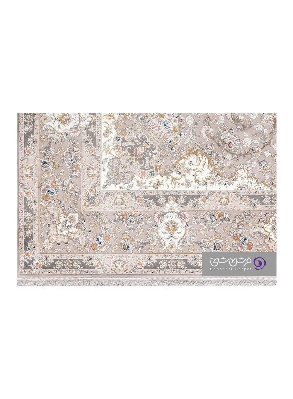جزییات نقش فرش طرح شمس کد 4585