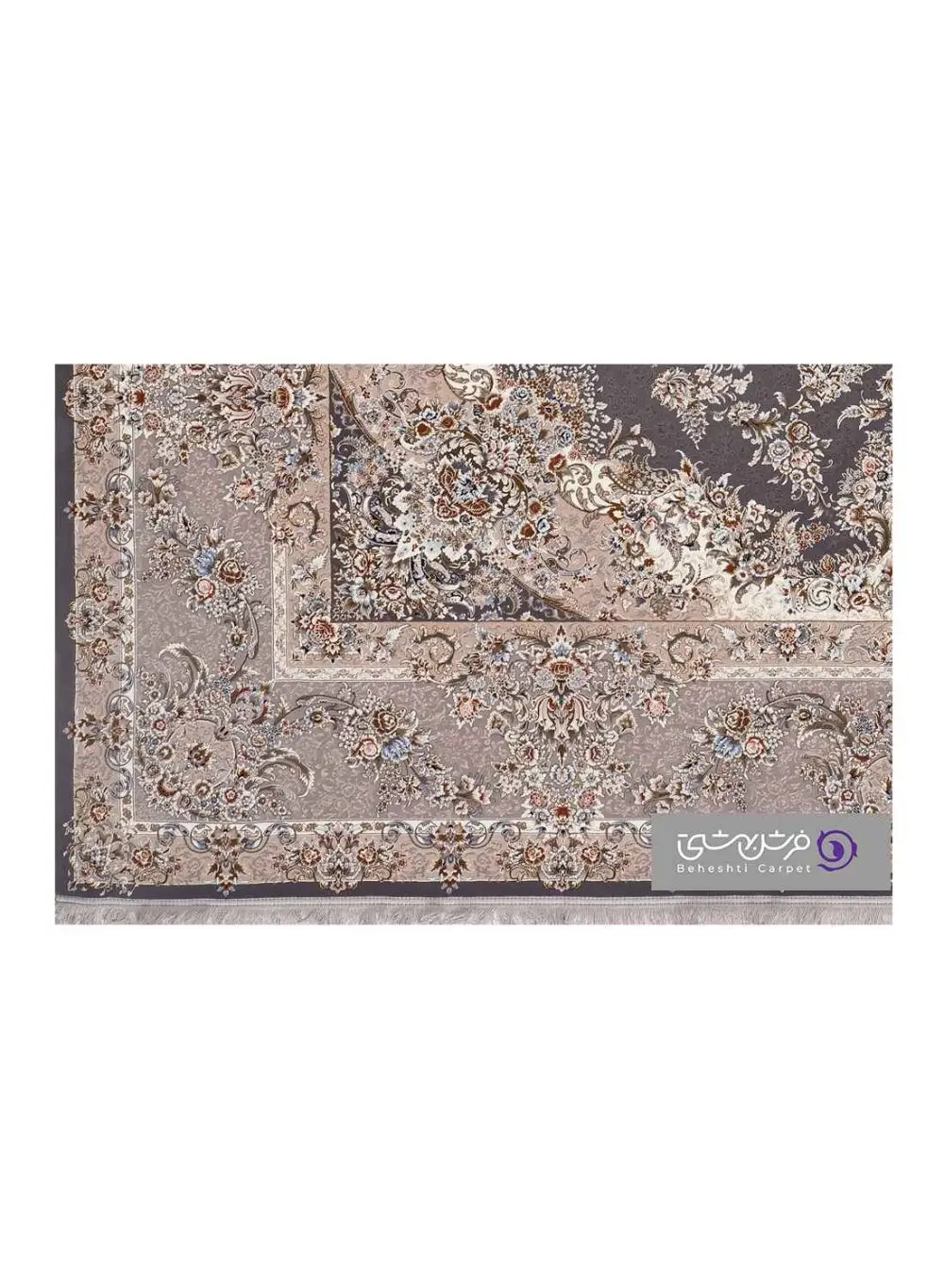 جزییات نقش فرش طرح شمس کد 4591