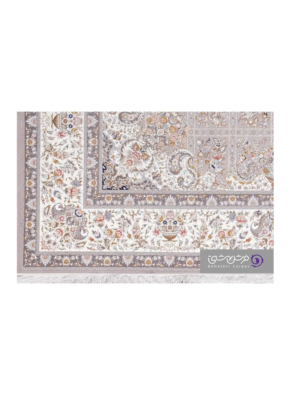جزییات نقش فرش طرح شمس کد 4645