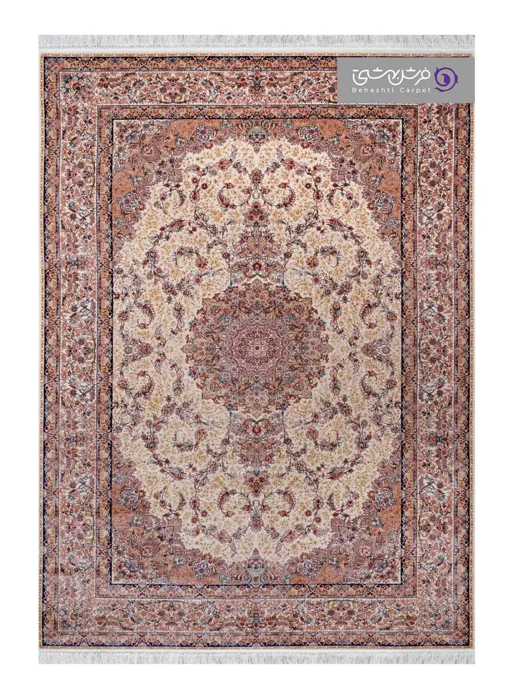 فرش طرح ماهور کد 5512