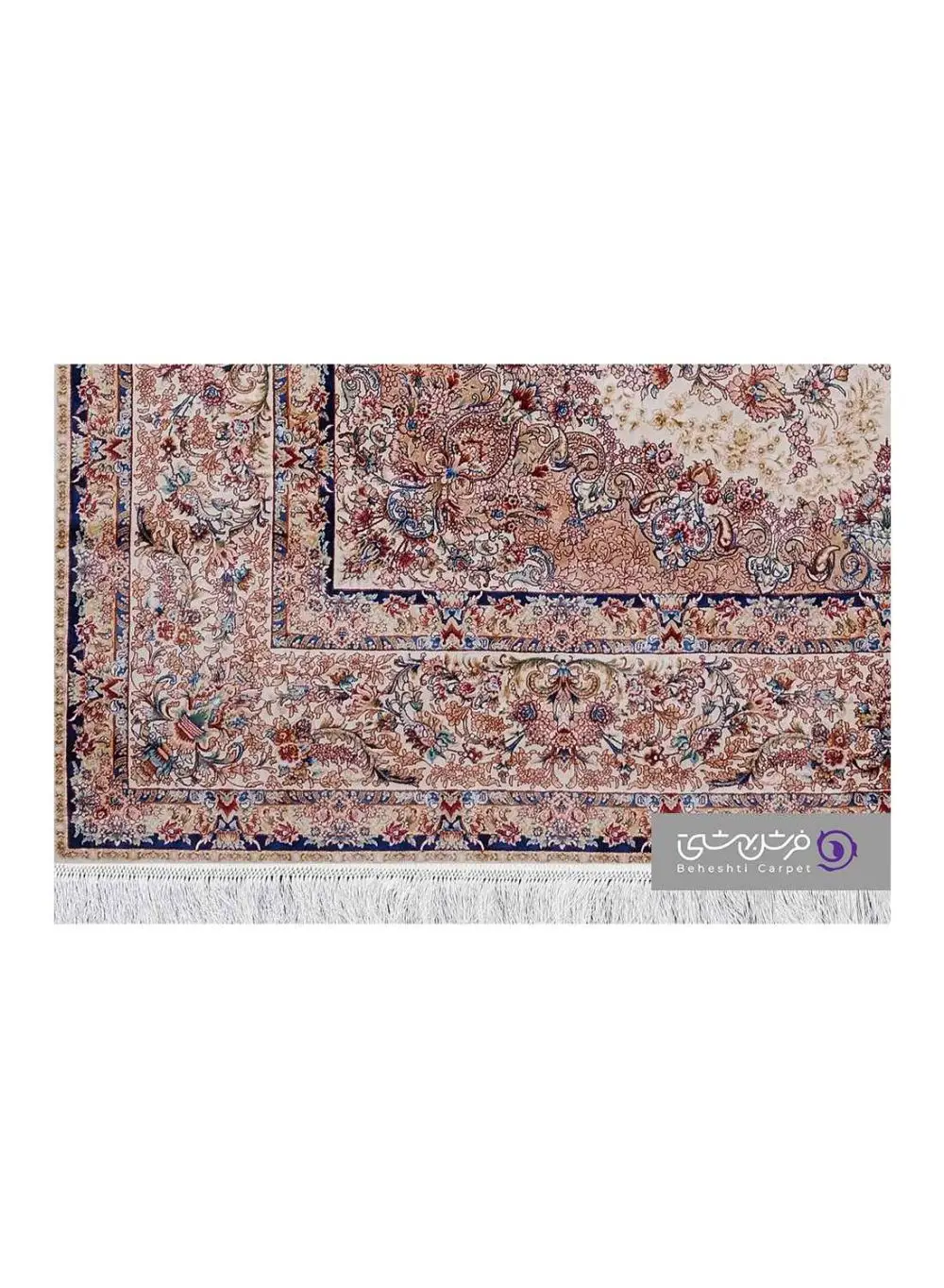 جزییات نقش فرش طرح ماهور کد 5512