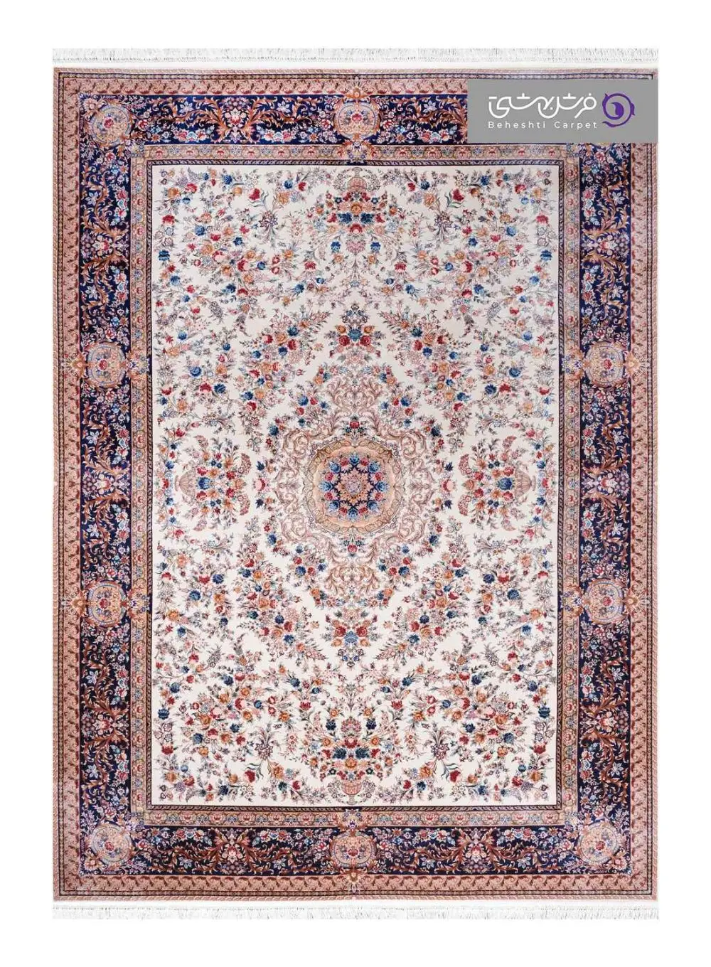 فرش طرح ماهور کد 5541