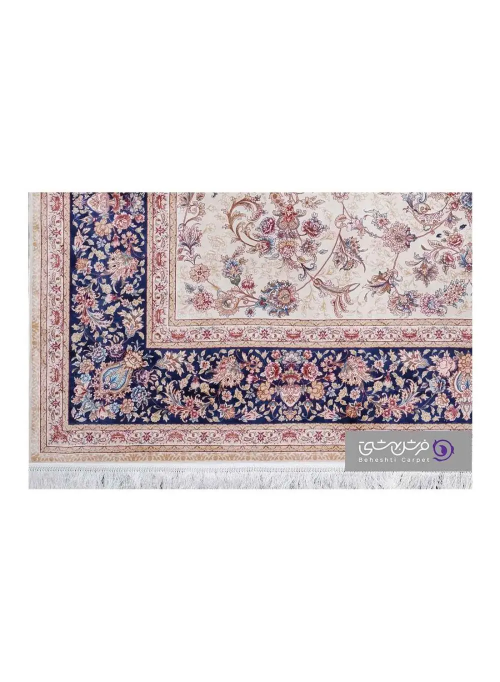 جزییات نقش فرش طرح ماهور کد 5551