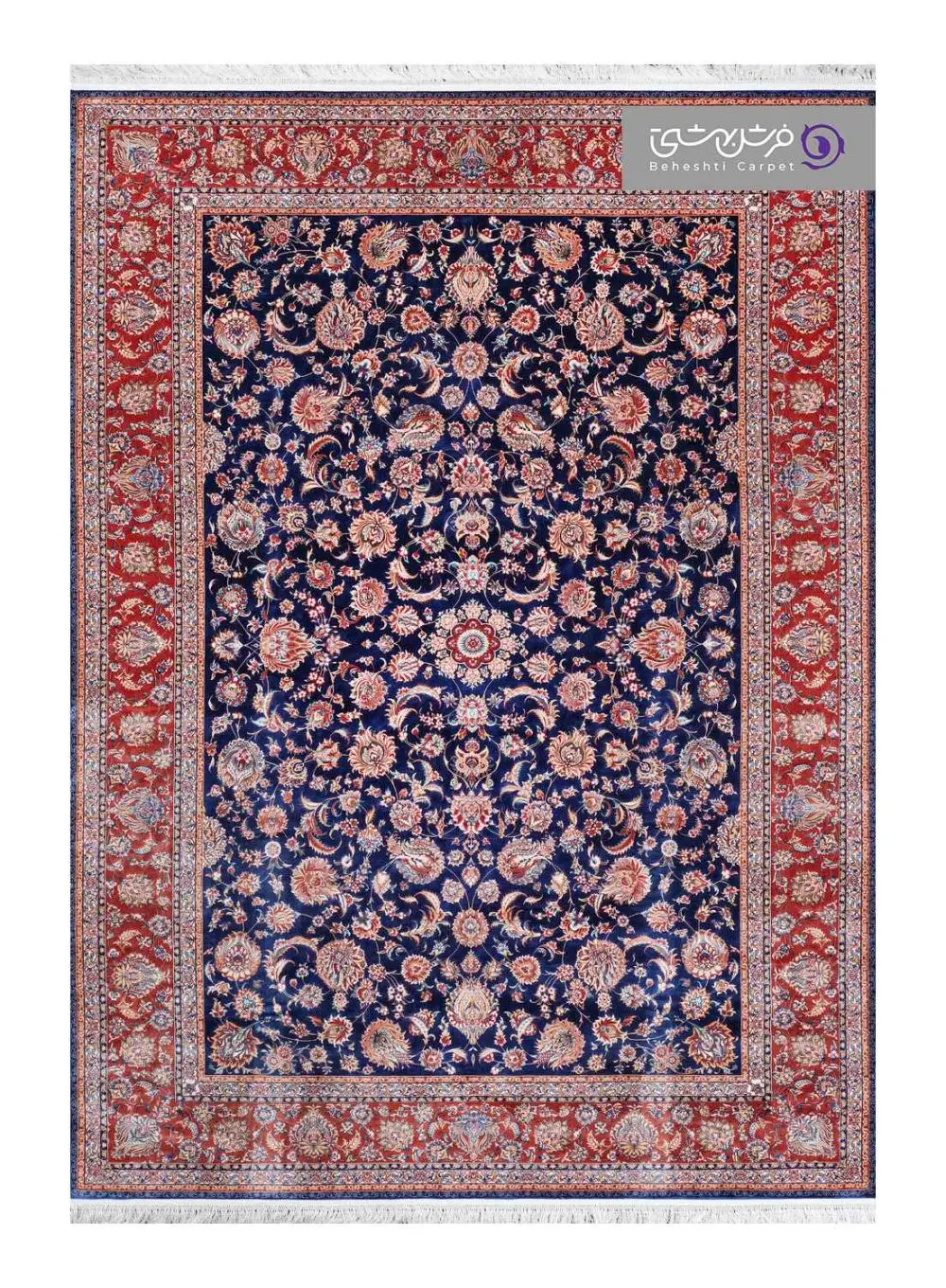 فرش طرح ماهور کد 5615