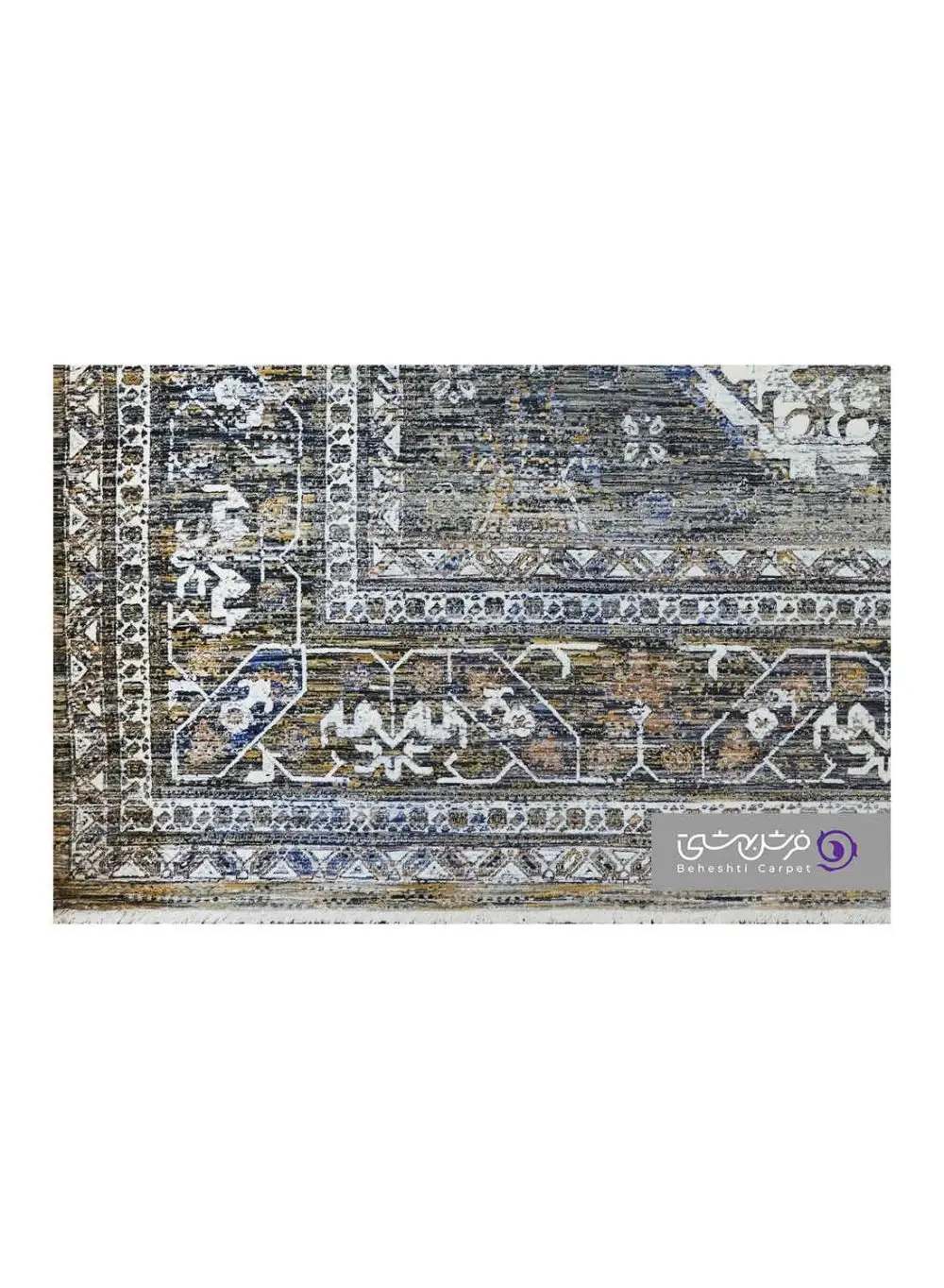 جزییات نقش فرش طرح یونیک کد 8566